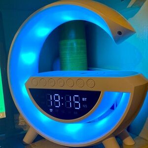 Wireless Charger Speaker And Light Speaker Lights With Wireless Charging